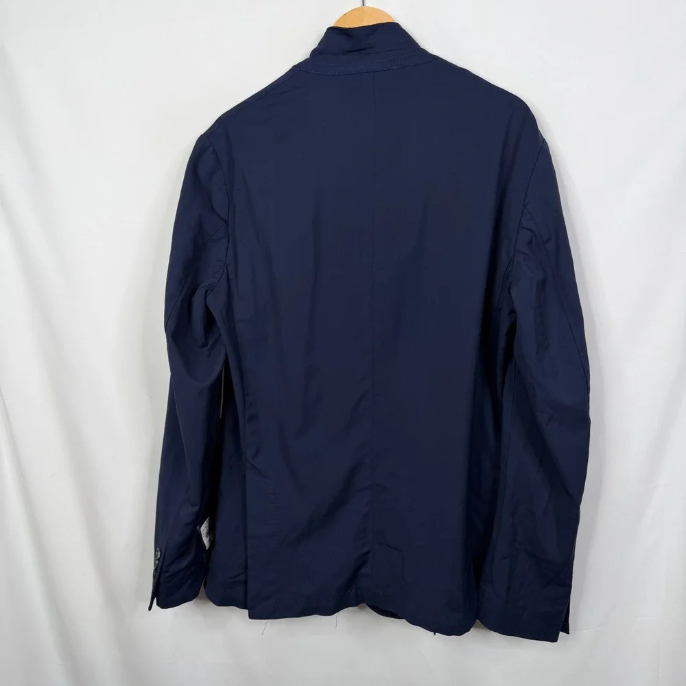 1901 Mens 42R Navy Blue Wool Blazer Sport Coat Made in Italy NEW